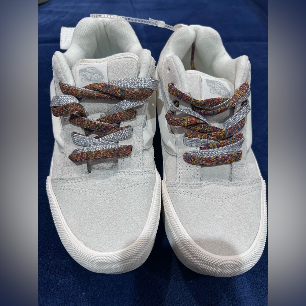 Vans Cream Canvas Sneakers